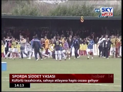 Sporda Şiddet Yasası