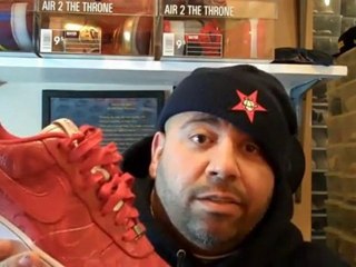 BOOBA MAYOR TV NIKE AIR FORCE 1World BOOBA NUMBER ONE