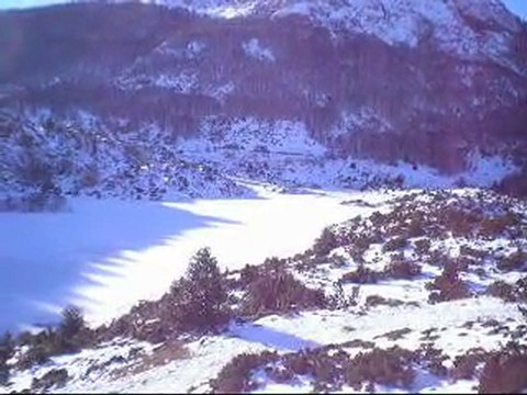 Randonnée en raquettes à l'Etang de Lers en Ariège Pyrénées