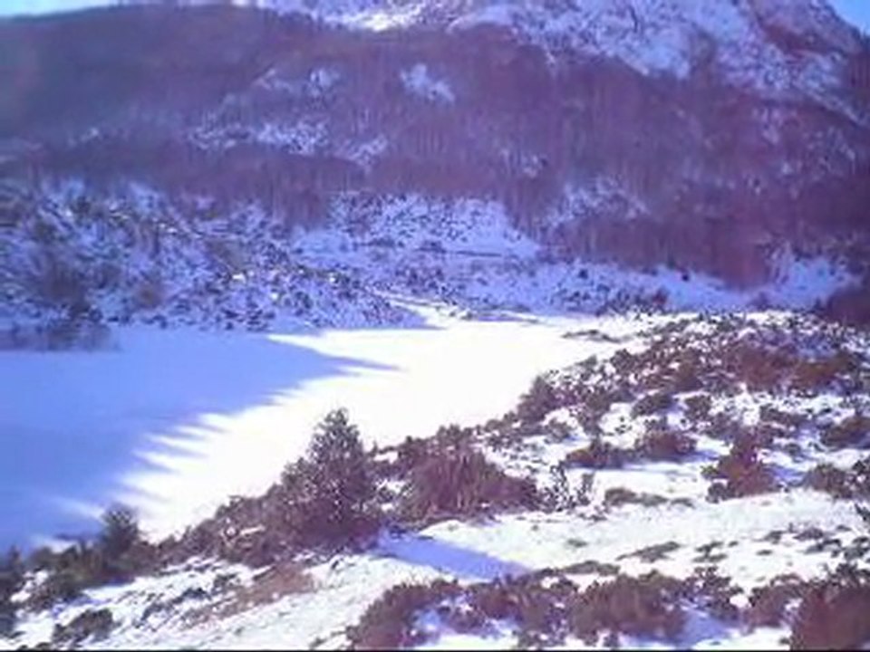 Randonnée en raquettes à l'Etang de Lers en Ariège Pyrénées