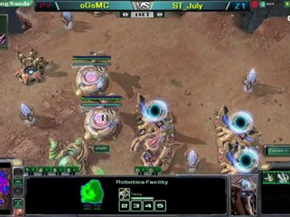 GSL3 RO16 - Set 1-2 - oGsMC[P] vs ST_July[Z]