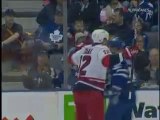 Hurricanes - Maple Leafs Highlights (12/28/10)