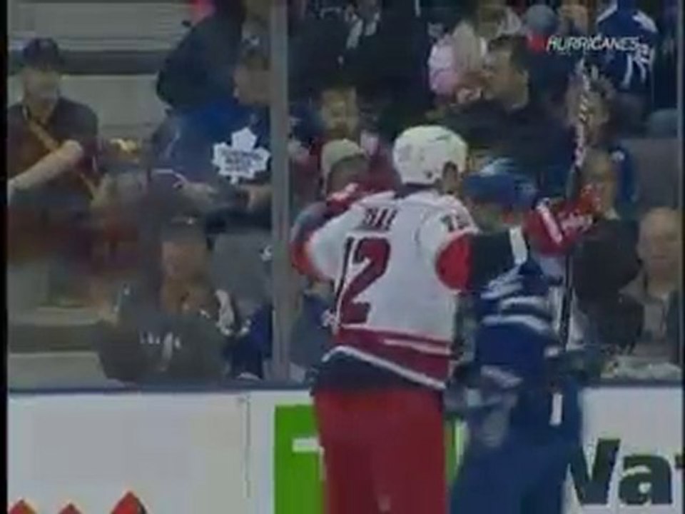 Hurricanes - Maple Leafs Highlights (12/28/10)