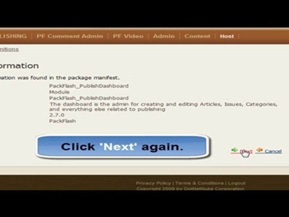 DNN Module: PF Publishing Module Installation 5+ Tutorial