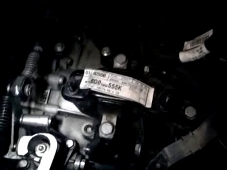 Support moteur coté batterie