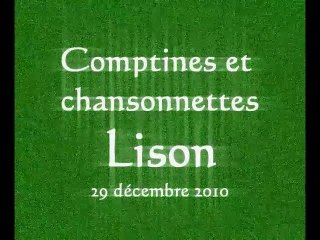 20101229 Comptines et chansonnettes