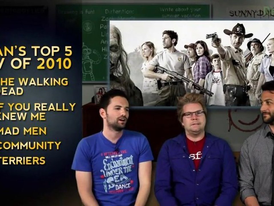 Wednesday, December 29th - Top 5 TV Shows of 2010 - The Totally Rad Show