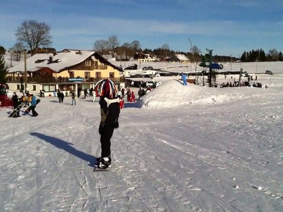 Descente snowboard