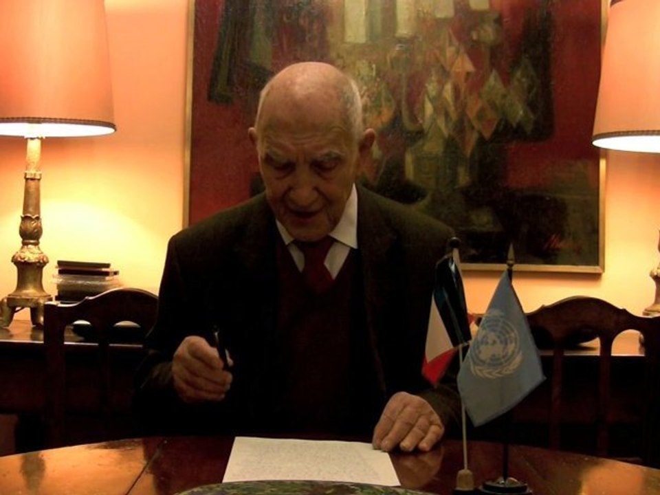 Les vœux de Stéphane Hessel pour 2011 sur Mediapart