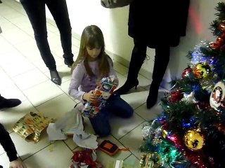 Déballage des cadeaux