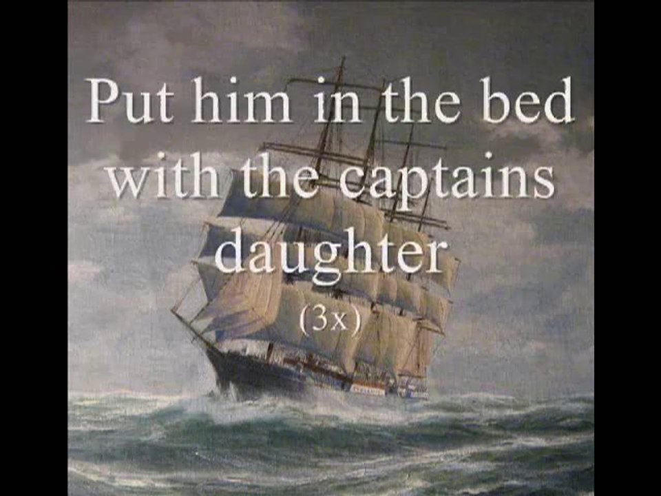 Musique de marin - Drunken Sailor