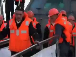 Escale à Toulon du croiseur lance-missiles russe Moskva