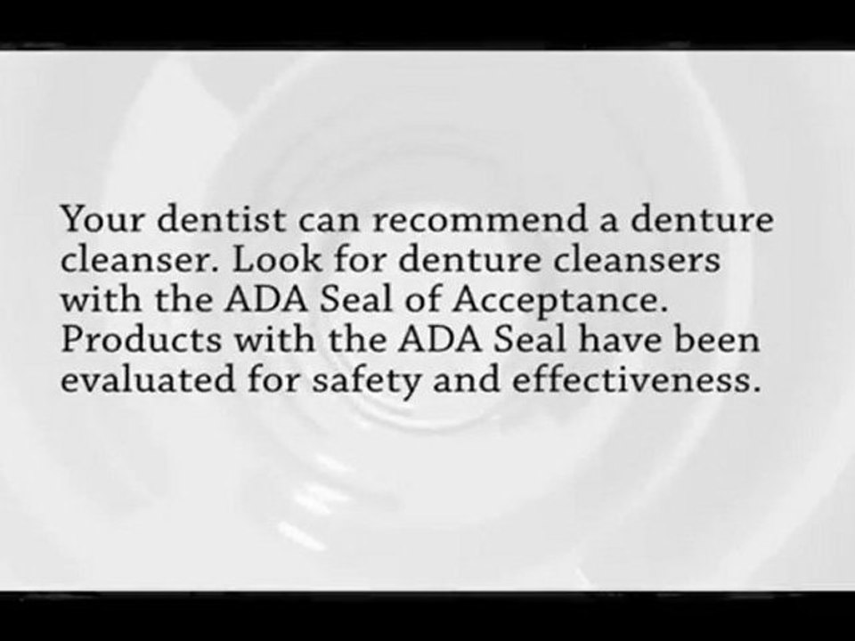 How to take care of dentures by Arvada Dentist.