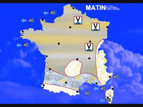 Météo 31 décembre 2010: Temps du réveillon...