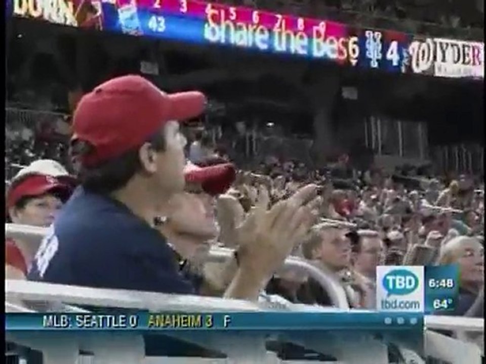 President Teddy at the Nationals Park