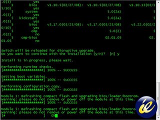 Cisco Nexus 7010 Quickstart and 503 NXOS Upgrade