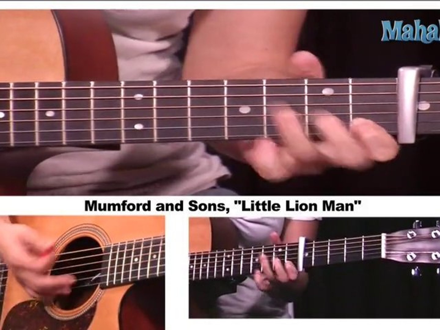 How to Play Little Lion Man by Mumford and Sons on Guitar - video  Dailymotion