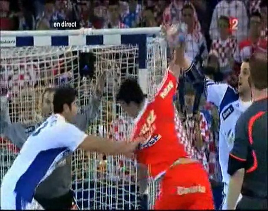 Handball : Croatie-France finale 2009, BEST OF !