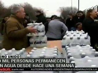 Más de 40 mil personas sin agua potable en Irlanda del Norte