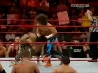Raw 6/4/09 Dirt Shit vs The Colons Parte1