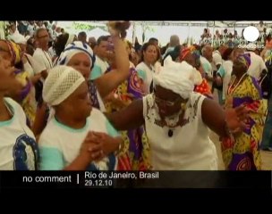 Fête de Yemanjá à Copacabana - no comment