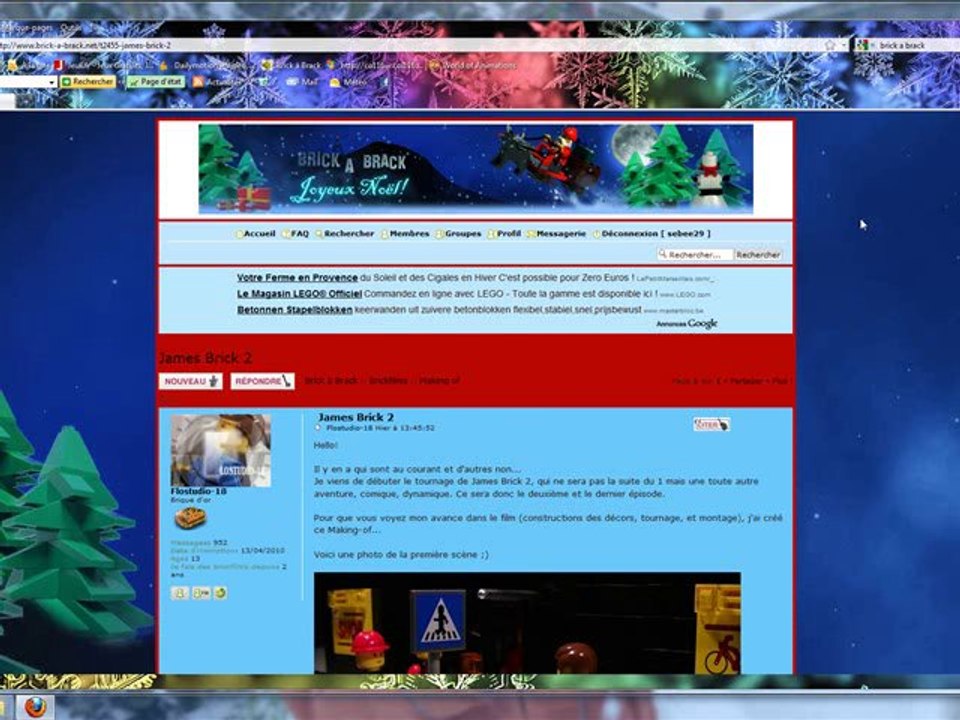 Vidéo de présentation du forum Brick A Brack