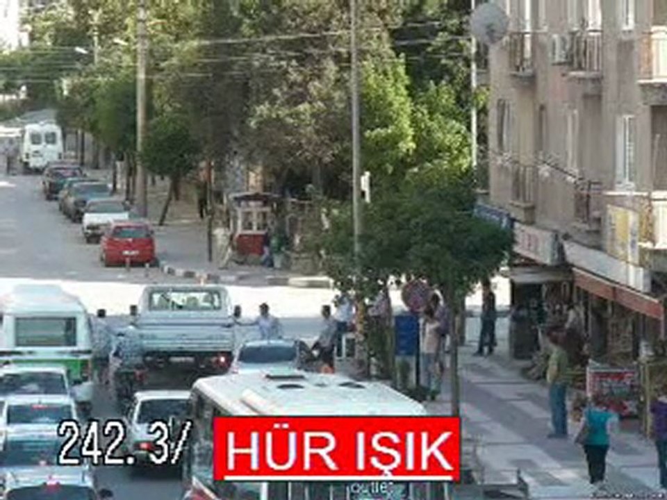 Mobese Takılan İlginç Kaza Görüntüleri