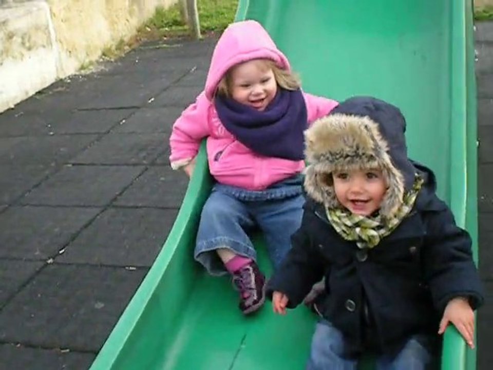 Jules et lorna toboggan