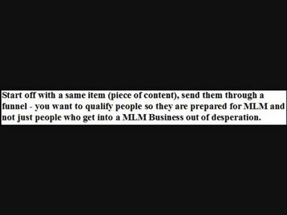 Network Marketing Story - Part 3