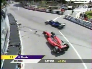 F3000 monaco 2003 qualif big crash piccolo (en francais)