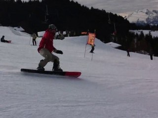 Leçon de snowboard avec Maître Simon -White- Baudet 1/2