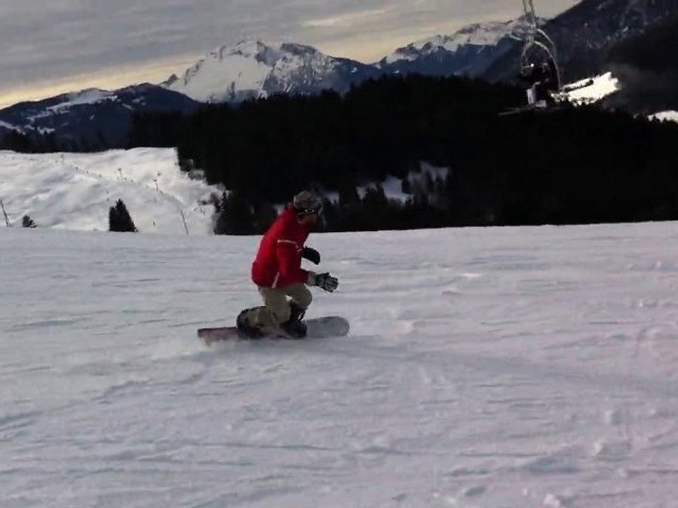 Leçon de snowboard avec Maître Simon -White- Baudet 2/2