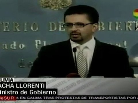 Violentas manifestaciones de la oposición boliviana en rech