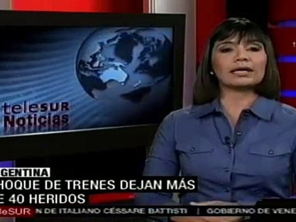 Choque e trenes en Buenos Aires deja más de 40 heridos