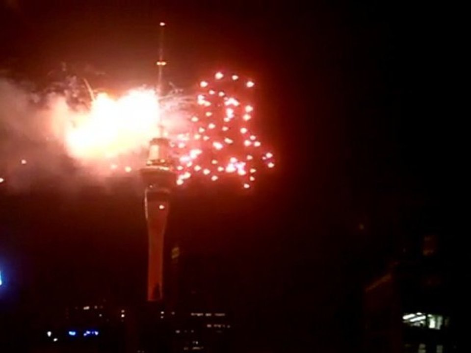 Happy New Year 2011!  Auckland, New Zealand