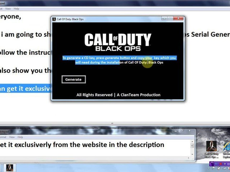 Download And Activate Call Of Duty: Black Ops Free (PC)