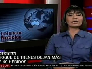 Choque e trenes en Buenos Aires deja más de 40 heridos