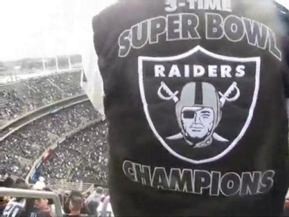 at the Raiders game & some other places.