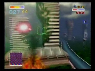 Let's Play Star Fox Dry Run - Easy Path (Corneria)