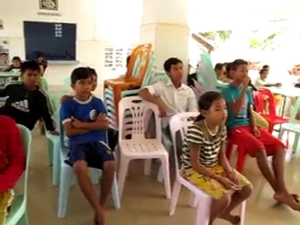 karaoké du jour de l'an pour les étudiants de l'A.F.S.