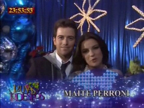 Maite Perroni y Mane de la Parra te desean feliz 2011