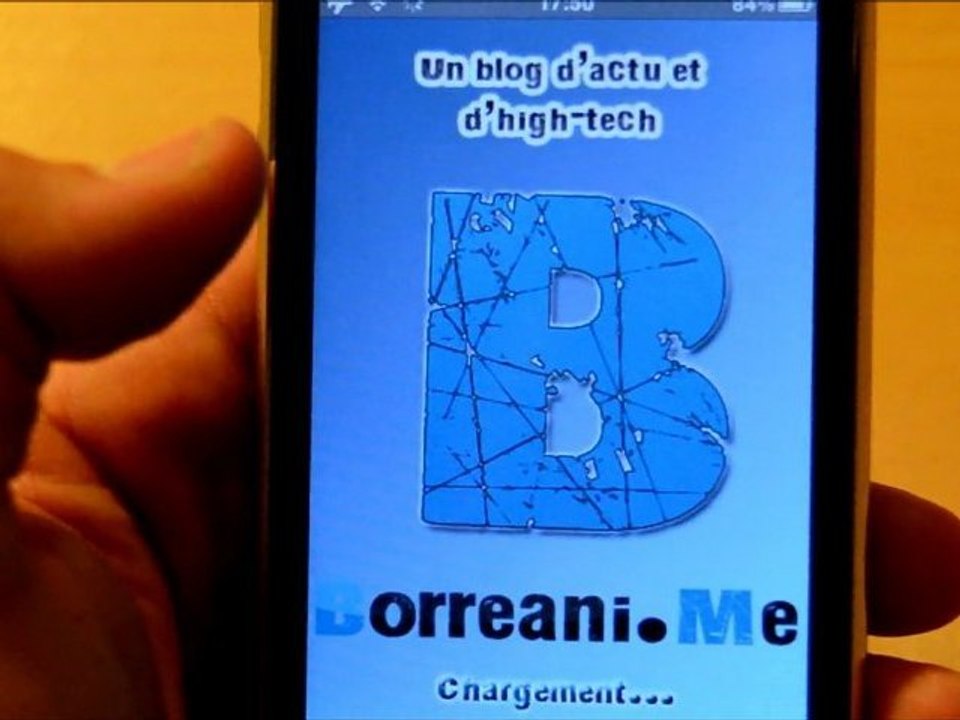 Présentation de la version mobile du blog