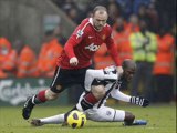 Westbrom 1-2 Manchester United: Rooney, Hernandez header