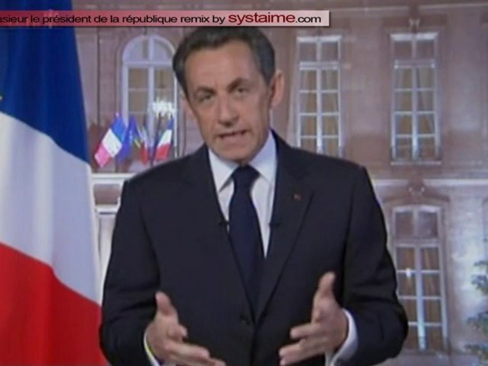 VOEUX DE MR LE PRESIDENT DE LA REPUBLIQUE 2011 [ SYSTAIME ]