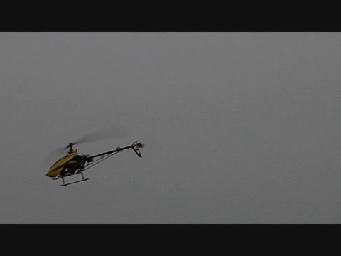 Vol 1 du Trex 500 en extérieur