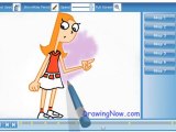 How to draw Candace from Phineas and Ferb