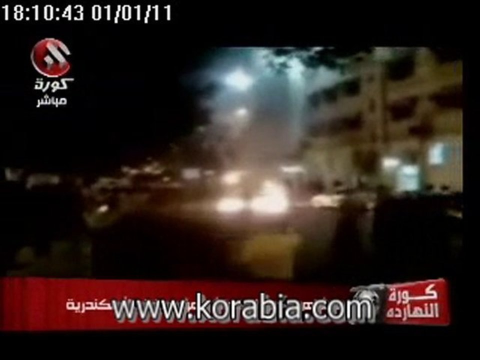 حديث أحمد شوبير عن إعتداء الاسكندرية @ كورابيا