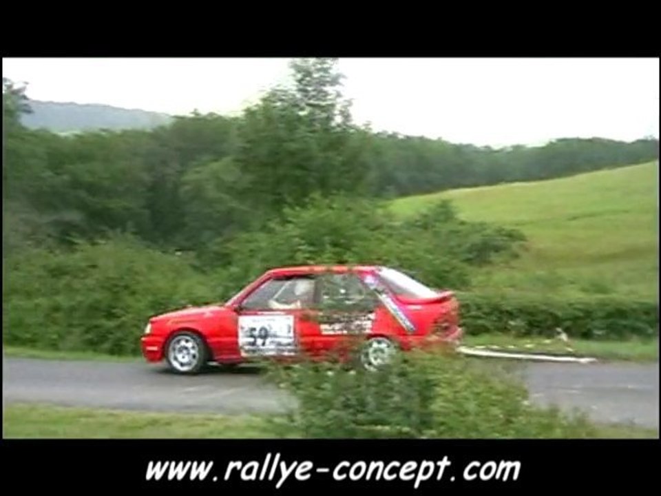 Rallye Val Dadou 2010 team KRS 309 GTI F2000