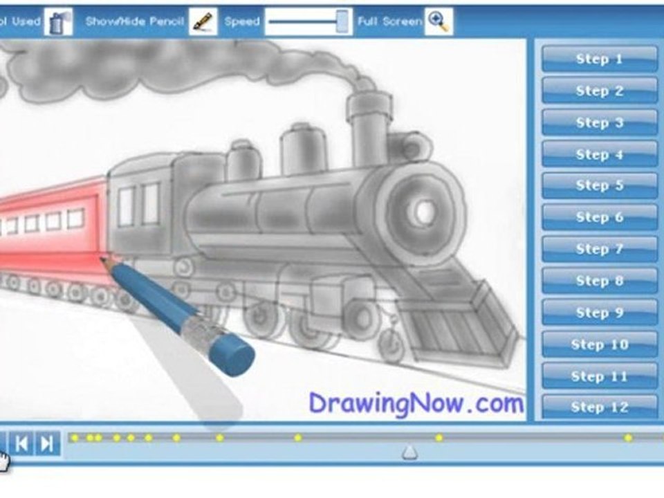 How to draw a Train