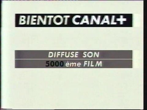 Canal+ 10 Janvier 1997 3 Ba,jingle le dessin animé